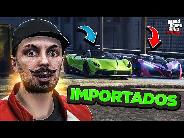 IMPORTANDO CARROS ROUBADOS POR LOS SANTOS! GTA 5 Online