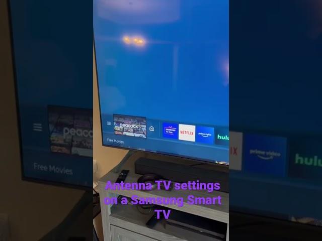 #samsung #smarttv antenna/broadcast settings