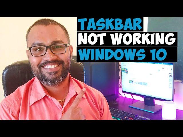 [Finally Fixed] Windows 10 taskbar not working |  Start Menu Taskbar not working in Windows 10 1909