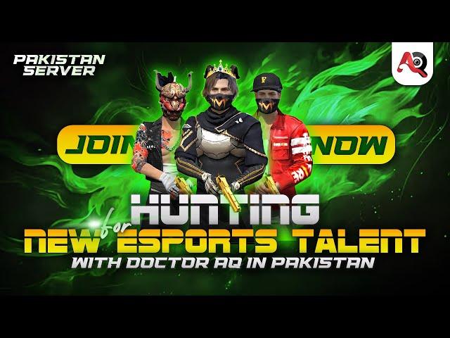  DOCTOR IS LIVE FREEFIRE PAKISTAN SERVER / LIVE FF  #pakistangamelive #doctorislive