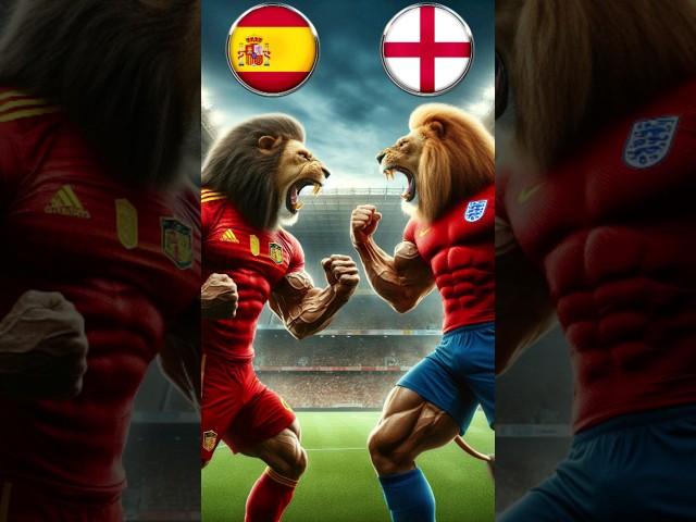 Spain vs England: Euro 2024 Final #4kedit