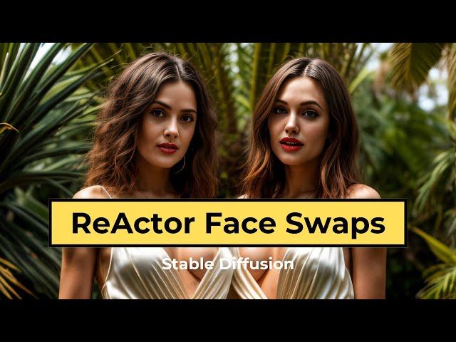 NEW Face Swapping Method in Stable Diffusion (ReActor Extension)