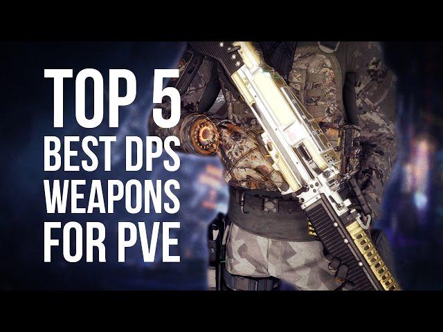 The Division | Top 5 Best DPS Weapons for PvE