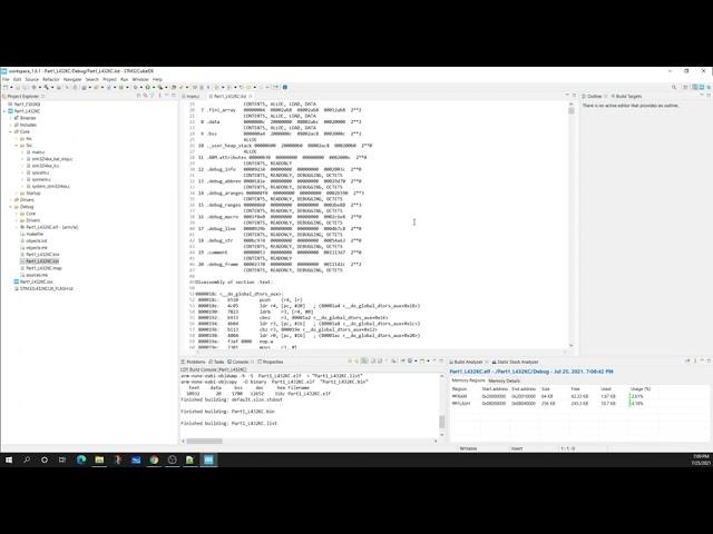 STM32CubeIDE Programming, Debugging, and Running