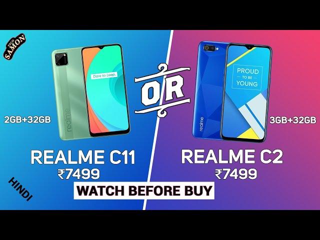 Realme C11 vs C2 comparison - Realme C2 give Better Value compare to Realme C11