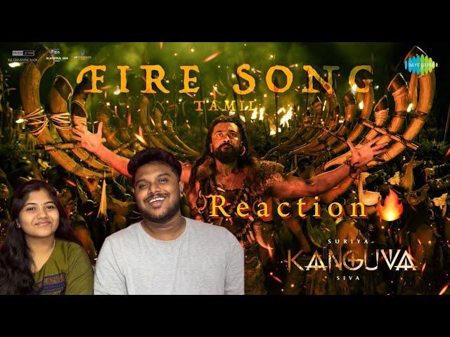 Fire Song (Tamil) - Lyrical Reaction  | Kanguva | Suriya | Devi Sri Prasad | Siva | Viveka