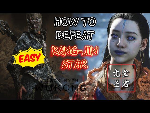 Black Myth Wukong - How to EASILY Defeat KANG JIN STAR, Boss Fight Guide