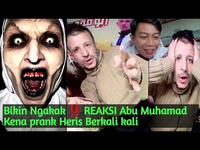 GOKIL ‼️ REAKSI ABU MUHAMAD KENA PRANK HERISS SKUYY BERKALI KALI || prank viral || live