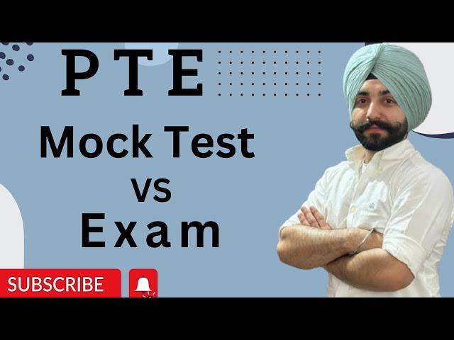 PTE mock test vs real exam how to get 90 scores in 2023 ( Gurwinder sir )