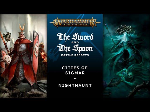 Cities of Sigmar vs Nighthaunt | 4th Edition Age of Sigmar Battle Report #games #aos