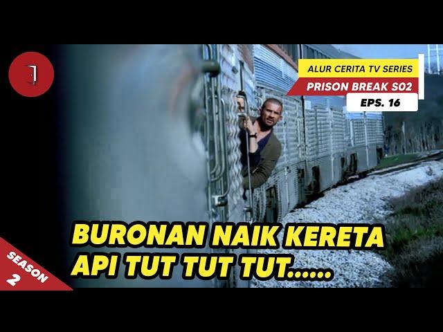 Aksi Melawan Polisi Dari Dalam Kereta Api!! || Prison Break Season 2 Eps.16