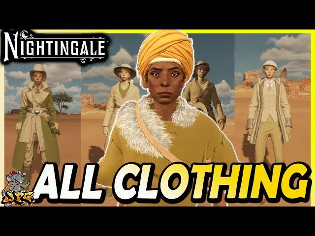 NIGHTINGALE CLOTHING GUIDE - Every Base Gear Score Clothing Set! Whats To Make And To Avoid!