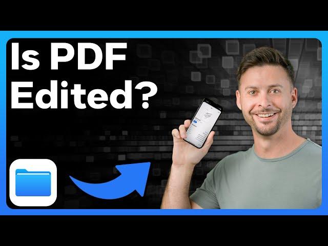 How To Check If PDF File Is Edited Or Not