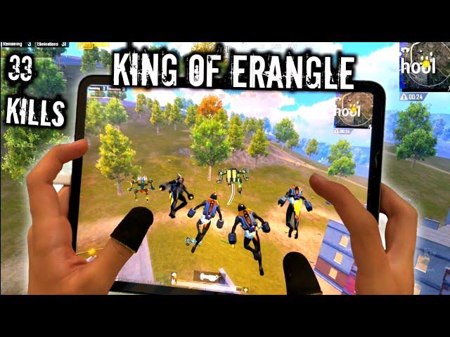 ERANGLE KING IS BACK | 120 FPS FULL GYRO 4-FINGERS CLAW HANDCAM | PUBG MOBILE