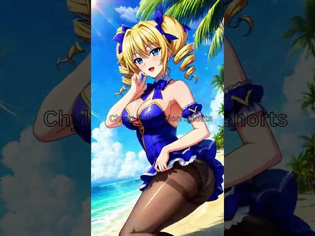 Sexy Ai Anime Girl... HighSchool DxD Girls #shorts