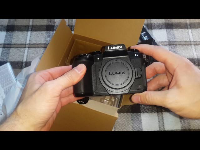 Распаковка Panasonic Lumix DMC-G80 Kit 12-60mm Black из Rozetka.com.ua
