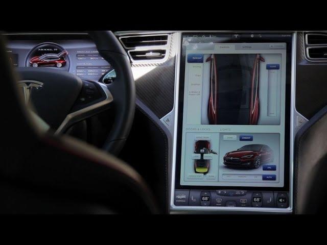 Tesla Model S - Touch Screen Interface - Exotic Driver