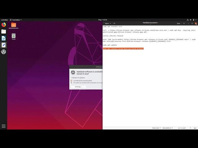 How to download and install Brave Browser on Ubuntu