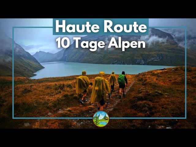 DIFFICULT ALP TREK: Walker's Haute Route | 200km Ultralight Trekking