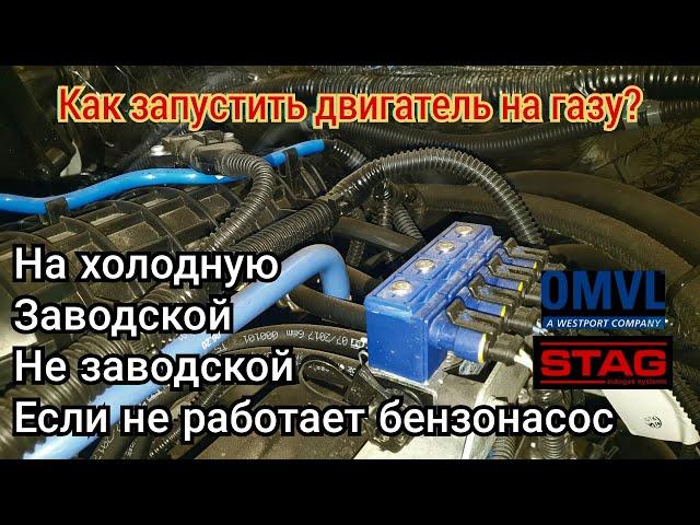 Как запустить двигатель на газу? Заводской и не заводской газ. УМЗ-4216 или Еvotech 2.7.