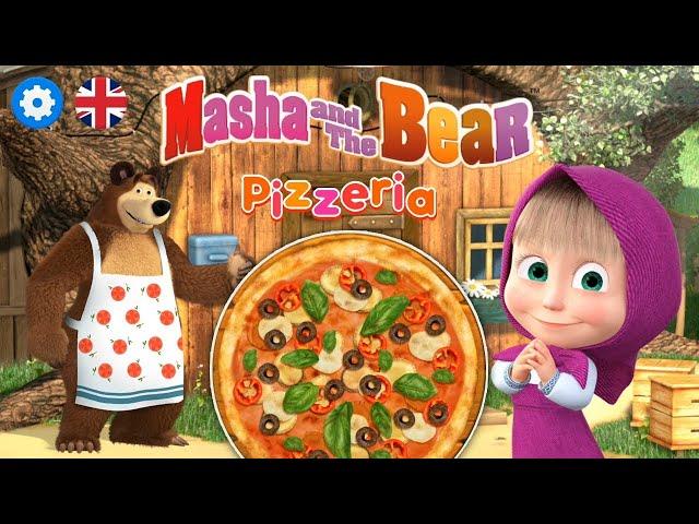Masha and the Bear Pizzeria | Masha Games  @TinykidoTv