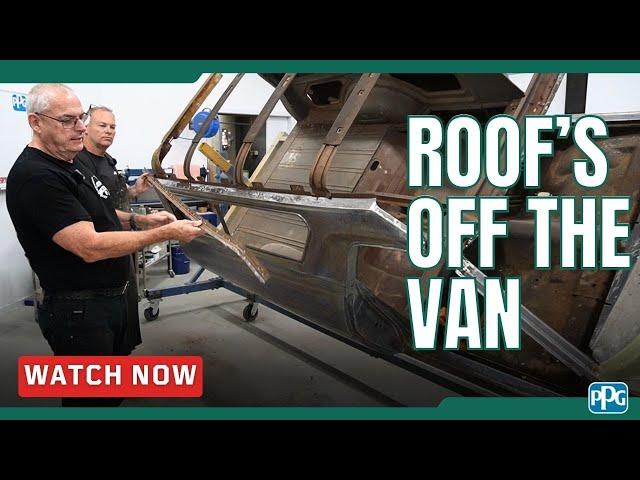 Panel Van Roof Removal to get drip gutters removed #6 Magnum Force