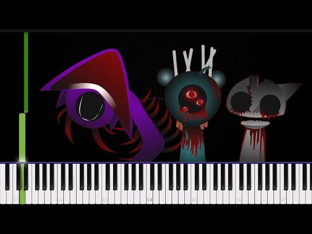 Incredibox Sprunki Phase 9 Sounds  Piano Tutorial