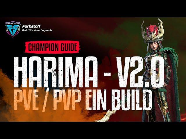 Raid: Shadow Legends - Harima Update Guide 2024 - PVE / PVP ein Build für jeglichen Content