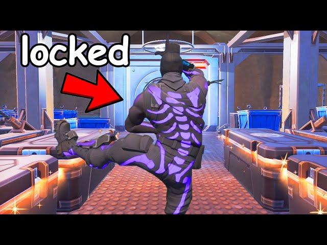 hiding INSIDE the CLOSED VAULT!