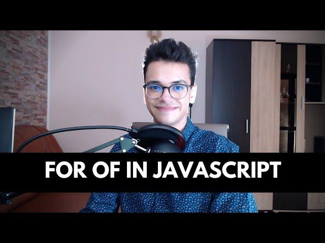 FOR OF LOOP in JavaScript (Beginner Tutorial)