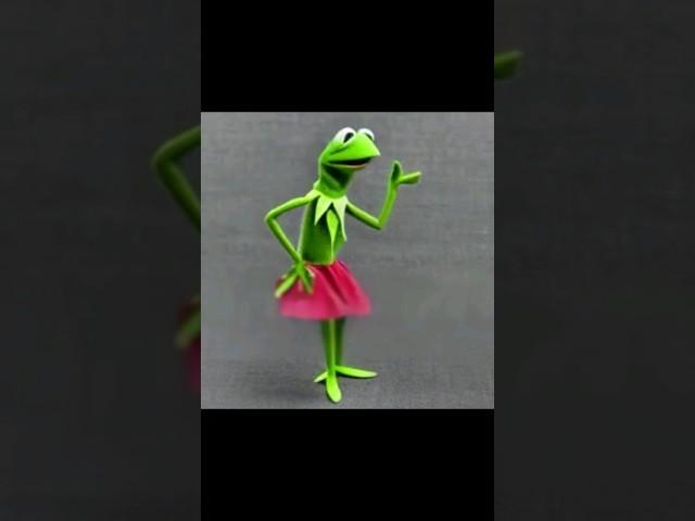 AI funny video - kermit dance