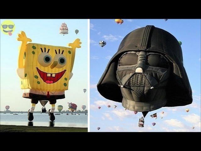 Funny and Creative Special Shaped Hot Air Balloons