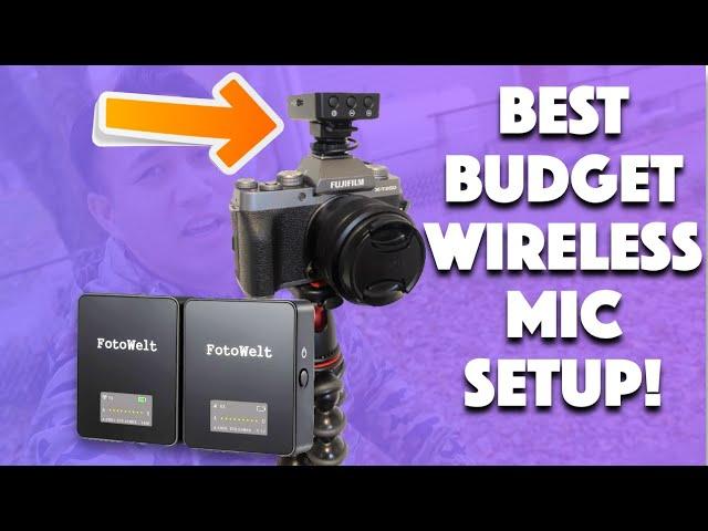 This is Better Than The Rode Wireless Go??? | FotoWelt Air Professional Wireless Microphone