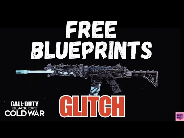 FREE BLUEPRINTS GLITCH! (HOW TO UNLOCK ICE DRAKE FOR FREE!) Episode 1 *2023* COLD WAR GLITCHES