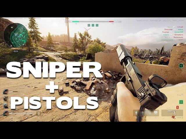 Delta Force Sniper + Pistols (Technical Test)