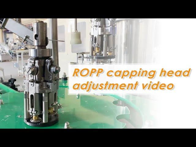 How to Debug The ZONESUN ROPP Capping Machine to Suit Your Product