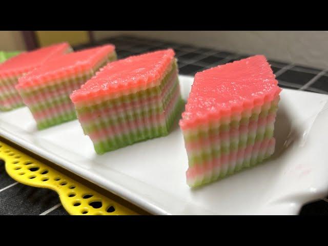 原味九层糕 | TRADITIONAL KUIH LAPIS RECIPE