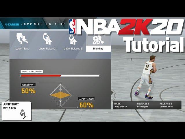 How to Use The Custom Jump Shot Creator :: NBA 2K20 Tutorial