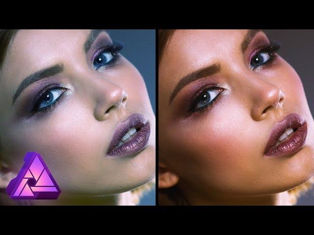 The BEST Way to Color Correct Skin in Affinity Photo!