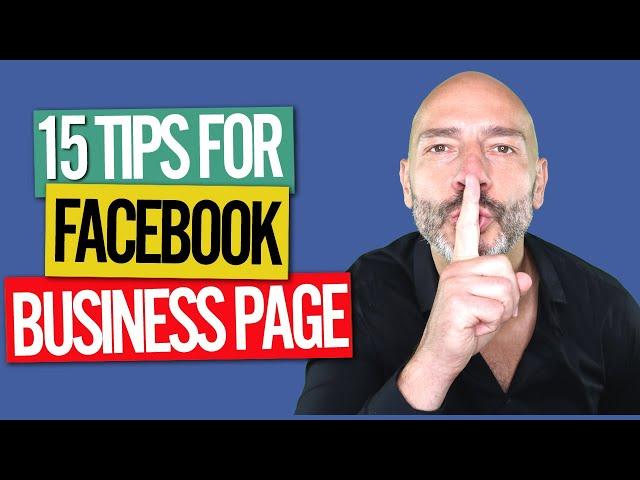 Facebook Business Page - 15 optimization tips