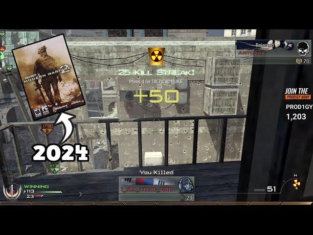 MW2 In 2024 Is EASY -"PROD1GY IS HACKING,BEWARE!" NUKE On Invasion DOM!!