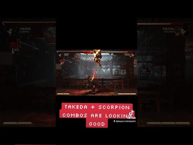 how are you doing with Takeda so far?  you guys like him? FOLLOW US ON TIKTOK #mortalkombat1