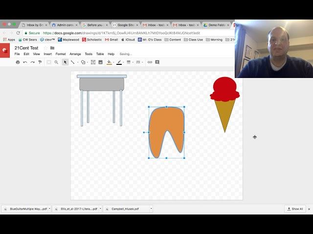 How to flip or reverse an image in Google Drawings