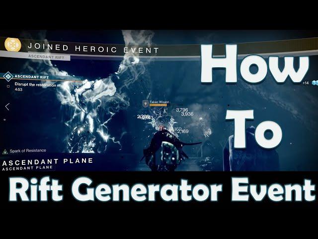 Rift Generator Public Event Heroic How to.  Riven's Wishes Week One.