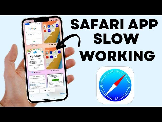 Safari browser not working After iOS 17 | How to fix safari app not working/Lagging in iPhone (2023)