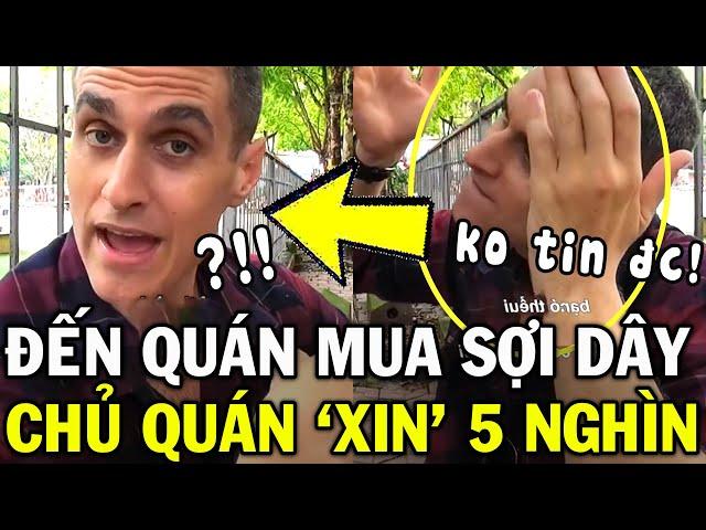 Bốc phốt NGƯỜI VIỆT vì 5 nghìn tiền thừa, anh tây được CĐM NHIỆT TÌNH ủng hộ | Tin Việt 2 Phút