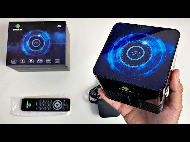 OMIKAI K1 Full Android TV Box | Wireless Charging | 4GB + 32GB | Android 10  - Any Good