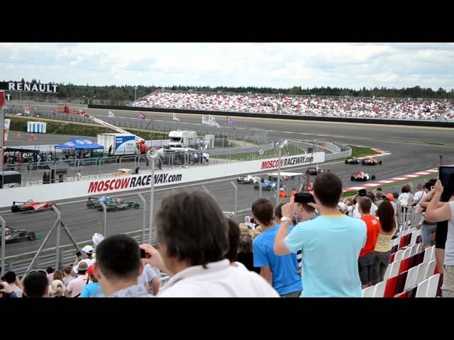 Старт Formula 2.0 Мировая гоночная серия  Renault #MoscowRaceway