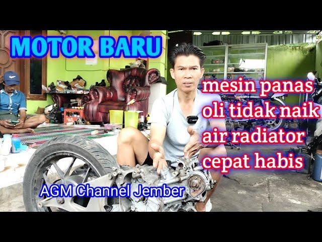 depat kiriman mesin motor cepat panas dan berisik