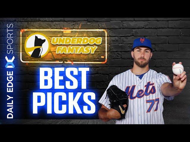 MLB UNDERDOG FANTASY PICK'EM  | EARLY LOOK | THURSDAY | 7/11/2024 | DAILY EDGE SPORTS